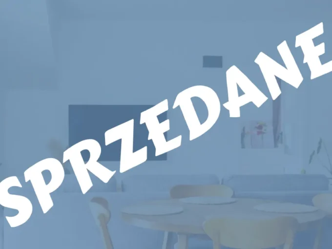 Przestronne mieszkanie rodzinne 4 pokoje z balkonem