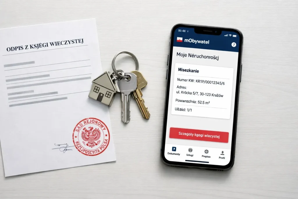 Cyfrowa rewolucja w rejestrach od 31 marca 2026 r. elektroniczne dokumenty z KW w aplikacji mObywatel